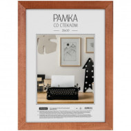 Деревянная рамка OfficeSpace, 21*30 см, красное дерево