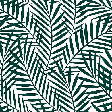 Салфетки Palm leaves 20 шт. 33х33 см тёмно-зелёные (арт. 1332480)
