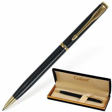 Ручка подарочная шариковая GALANT "Arrow Gold Blue", корпус темно-синий, золотистые детали, пишущий узел 0,7 мм, синяя, 140653 (арт. 140653)