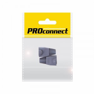 Колпачок для 8P8C серый PROCONNECT (ПАКЕТ БОБ) 2шт, 05-1208-8 (арт. 632455)