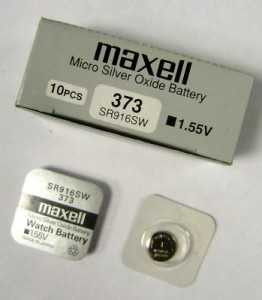 Батарейка Maxell 373/372 (Sr68) Sr916Sw Bl1 (арт. 14277)