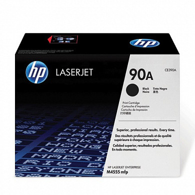 Картридж лазерный HP (CE390A) LaserJet M601n/M602n/M603n, №90A, оригинальный, ресурс 10000 стр. (арт. 360992)