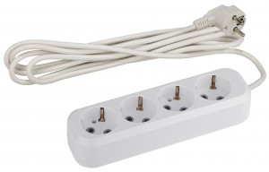 ЭРА удлинитель ПВС 3x0.75 4 роз. 3м 10A земля (корпус ABS-пластик) UX-4e-3m 3148 (арт. 650610) купить в интернет-магазине ТОО Снабжающая компания от 2 744 T, а также и другие Сетевые удлинители на сайте dulat.kz оптом и в розницу