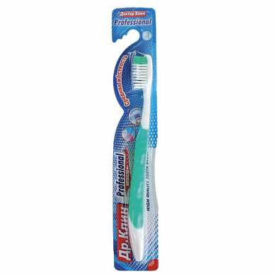 Зубная щетка DR.CLEAN "Professional" (Доктор Клин, Профессионал), средняя, YGIR-161 (арт. 604032) купить в интернет-магазине ТОО Снабжающая компания от 343 T, а также и другие Зубные щетки на сайте dulat.kz оптом и в розницу