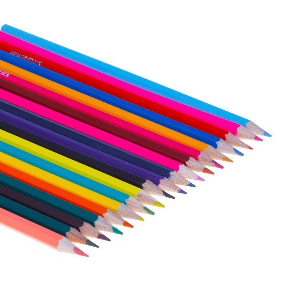 КАРАНДАШИ В НАБОРЕ ЦВЕТНЫЕ - 24ЦВ.  купить в интернет-магазине ТОО Снабжающая компания от 1 127 T, а также и другие Школа и творчество на сайте dulat.kz оптом и в розницу