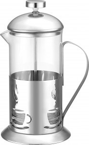 Чайник/кофейник (френч-пресс) 600мл, ALITO, нерж сталь/стекло, 950150 Mallony (арт. 676668)