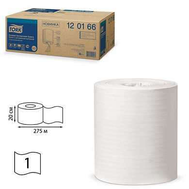 Полотенца бумажные с центральной вытяжкой TORK (Система M2), комплект 6 шт., Universal, 275 м, белые, 120166 (арт. 126505)