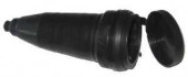 T-Plast Разъем С Загл. Каучук 2P+E 1X16 220-240V Ip44 31.01.304.0300 (арт. 338343)