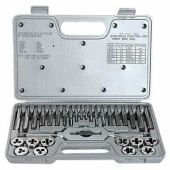 Набор метчиков и плашек М3 - М12, 31 предм. MATRIX MASTER (арт. 77337)