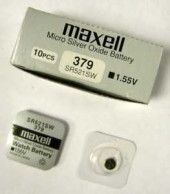 Батарейка Maxell 379 (Sr63) Sr521Sw/G0 Bl1 (арт. 14268)