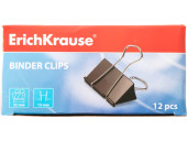 ЗАЖИМЫ ЧЕРНЫЕ В НАБОРЕ - 32ММ 12ШТ. (ERICHKRAUSE)