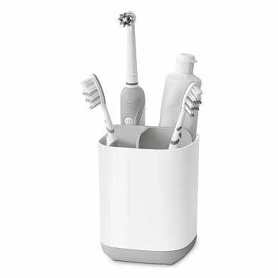 Органайзер для зубных щеток Easystore белый-серый (арт. 70509) купить в интернет-магазине ТОО Снабжающая компания от 14 504 T, а также и другие Ванная комната на сайте dulat.kz оптом и в розницу