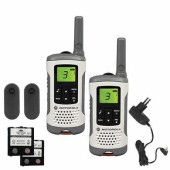 Радиостанция MOTOROLA T50, до 6 км, шумоподавление, 8 каналов, комплект 2 шт., TLKR T50 (арт. 261953)