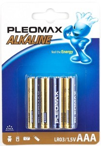 Э/п Pleomax Economy LR03/286 BL4 (арт. 599716) купить в интернет-магазине ТОО Снабжающая компания от 343 T, а также и другие R03/AAA 286 батарейки (мизинчиковые) на сайте dulat.kz оптом и в розницу