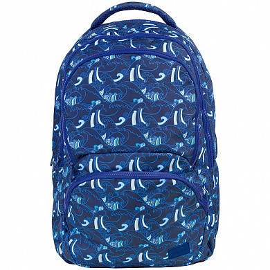 Рюкзак Milan "Waves" 44*29,5*11см, 2 отделения, 2 кармана, отд. для ноутбука, эргономичная спинка (арт. 624604WA) купить в интернет-магазине ТОО Снабжающая компания от 0 T, а также и другие Рюкзаки городские с отделением для ноутбука на сайте dulat.kz оптом и в розницу