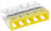 Wago 2273-205 5Х(0,5-2,5Мм2) Клеммная Колодка Н/Г Cu/Cu 450В (арт. 387410)