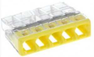 Wago 2273-205 5Х(0,5-2,5Мм2) Клеммная Колодка Н/Г Cu/Cu 450В (арт. 387410) купить в интернет-магазине ТОО Снабжающая компания от 196 T, а также и другие Строительно-монтажные клеммы на сайте dulat.kz оптом и в розницу