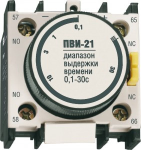 Приставка ПВИ-21 задержка на выкл. 0,1-30сек. 1з+1р IEK (арт. 515346)