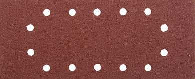 Лист шлифовальный универсальный STAYER "MASTER" на зажимах, 14 отверстий по периметру, для ПШМ, Р60, 115х280мм, 5шт (арт. 35469-060)