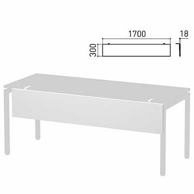 Царга к столам на металлокаркасе "Старк" шириной 1800 мм, белый, 401916-290 (арт. 640902)