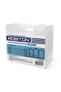 Футляр для элементов питания Robiton Robicase B10 футляр на 35 элементов питания PK1 (арт. 625969)