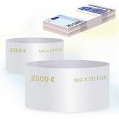 Бандероли кольцевые, комплект 500 шт., номинал 20 евро (арт. 603765)