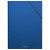 Папка на резинках ERICH KRAUSE "Classic", А4, до 300 листов, 400 мкм, синяя, 43093 (арт. 227671) купить в интернет-магазине ТОО Снабжающая компания от 735 T, а также и другие Папки на резинках пластиковые на сайте dulat.kz оптом и в розницу