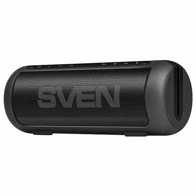 Колонка портативная SVEN PS-250BL, 1.0, 10 Вт, Bluetooth, FM-тюнер, USB, microUSB, черная, SV-015046 (арт. 512679)