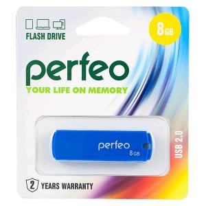 Флэш-диск USB 8Gb Perfeo Blue C05 PF-C05N008 (арт. 601696) купить в интернет-магазине ТОО Снабжающая компания от 6 321 T, а также и другие Флэш диски USB на сайте dulat.kz оптом и в розницу