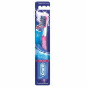 Зубная щетка ORAL-B (Орал-Би) 3D White Luxe Pro-Flex, средняя, ORL-80216485 (арт. 603805)