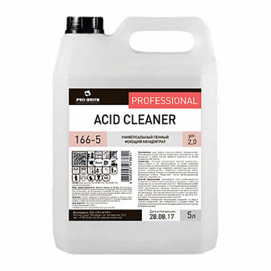 Средство моющее универсальное 5л PRO-BRITE ACID CLEANER, кислотное, пенное, концентра, 166-5 (арт. 605289) купить в интернет-магазине ТОО Снабжающая компания от 7 889 T, а также и другие Чистящие средства универсальные на сайте dulat.kz оптом и в розницу