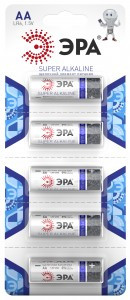 ЭРА LR6-5BL Super Alkaline Strip (60/600/16800) 4152 (арт. 660653) купить в интернет-магазине ТОО Снабжающая компания от 392 T, а также и другие R6/AA 316 батарейки (пальчиковые) на сайте dulat.kz оптом и в розницу