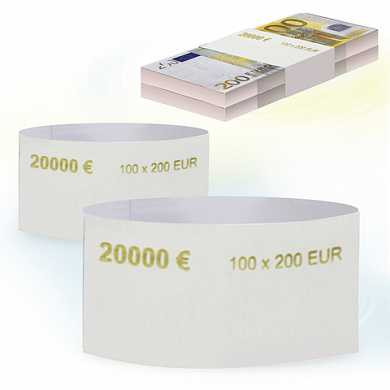 Бандероли кольцевые, комплект 500 шт., номинал 200 евро (арт. 603768)