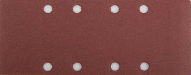 Лист шлифовальный универсальный STAYER "MASTER" на зажимах, 8 отверстий по краю, для ПШМ, Р120, 93х230мм, 5шт (арт. 35465-120)