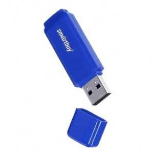 Флэш-диск USB 8Gb Smartbuy Dock Blue (SB8GBDK-B) (арт. 498971)