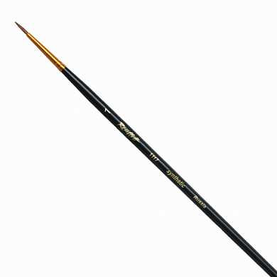 Кисть художественная ROUBLOFF (Рублев), синтетика, жесткая, круглая, № 1, короткая ручка, ЖС1-01,00Ж (арт. 200438) купить в интернет-магазине ТОО Снабжающая компания от 980 T, а также и другие Кисти художественные на сайте dulat.kz оптом и в розницу