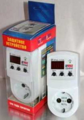 Реле Новатек VoltControl РН116, 16A, 1 фаза, регулируемая защита по напряжению 160-280В, индикатор, АПВ, IP30 (арт. 461870)