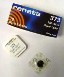 Батарейка Renata R373 (Sr916Sw) Bl1 (арт. 4052)