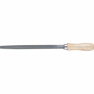 Напильник, 200 мм, трехгранный, деревянная ручка СИБРТЕХ (арт. 16026)