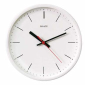 Часы настенные САЛЮТ П-2Б8-134, круг, белые, белая рамка, 26,5х26,5х3,8 см (арт. 452361)