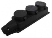 Universal Колодка Тройная С Загл. Каучук 1Ф 220-240 V 602230 (арт. 387600)