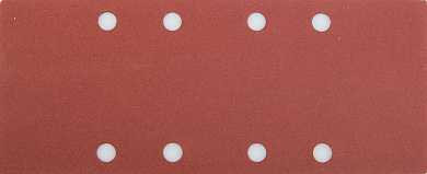 Лист шлифовальный универсальный STAYER "MASTER" на зажимах, 8 отверстий по краю, для ПШМ, Р320, 93х230мм, 5шт (арт. 35465-320)