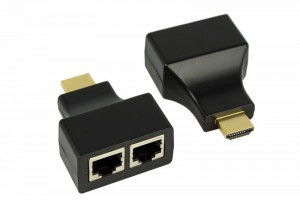 HDMI удлинитель по витой паре (8p8c) REXANT, 17-6916 (арт. 607882) купить в интернет-магазине ТОО Снабжающая компания от 11 466 T, а также и другие ТВ кабель, шнуры, удлинители на сайте dulat.kz оптом и в розницу