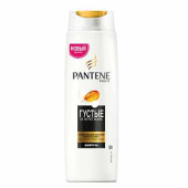 Шампунь 400 мл, PANTENE (Пантин) "Густые и крепкие", для тонких и ослабленных волос, PT-81471253 (арт. 603360)