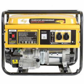 Генератор бензиновый GE 4500, 4,5 кВт, 220В/50Гц, 25 л, ручной старт DENZEL (арт. 94636)