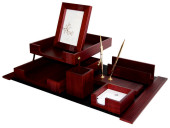 НАСТОЛЬНЫЙ НАБОР - 7ПРЕДМЕТНЫЙ МАХАГОН (BS.W)