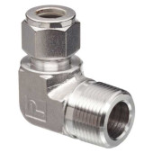 1/2 "NPTM СОЕДИНИТЕЛЬ ДЛЯ МЕТРИЧЕСКОЙ ТРУБЫ 12MM, Паркер, двойной наконечник 316SS