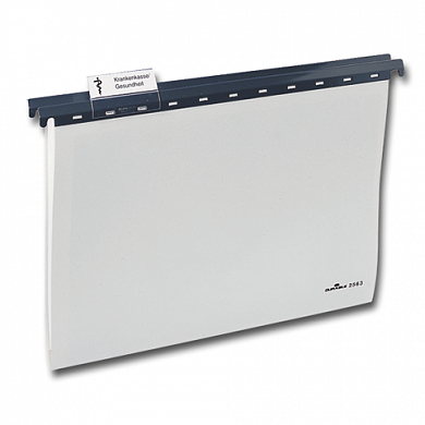 Подвесные папки пластиковые DURABLE, комплект 25 шт., 350х243 мм, А4, серые, 2563-10 (арт. 231292) купить в интернет-магазине ТОО Снабжающая компания от 58 996 T, а также и другие Системы с подвесными папками на сайте dulat.kz оптом и в розницу