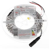 ЭРА Лента св/д 12V 9.6W/m 120Led/m IP20 Теплый белый 3м (интер.) SMD3528 LS3528-120LED-IP20-WW ECO (арт. 485420)
