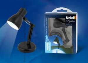 Фонарь Uniel Mini для подсветки, 1 LED (30lm), 3хAG13, черный, пластик, IP20, S-Kl019-B (арт. 554254)